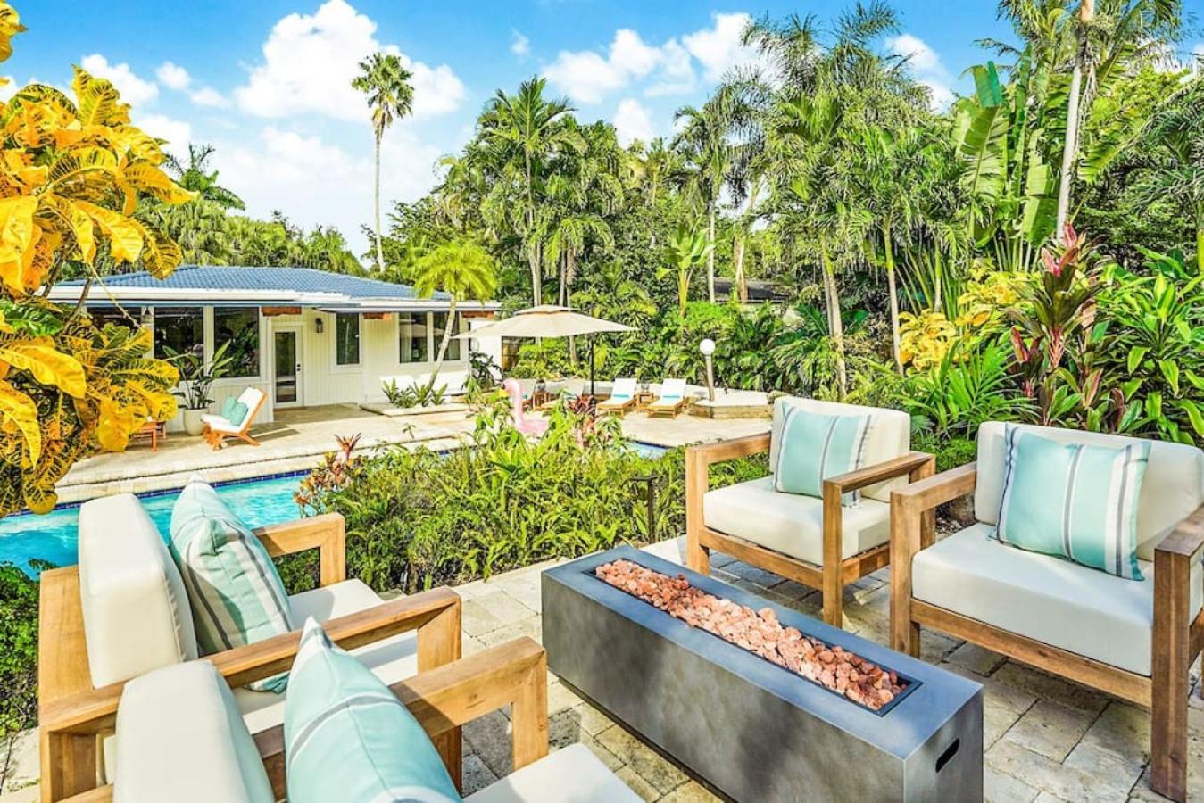 Biscayne Park Casa In Tropic Paradise With Pool, Bbq And Firepit 빌라 외부 사진